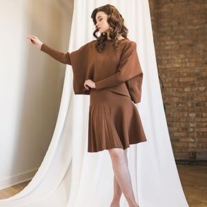 Camel Apparalel Morph Skirt